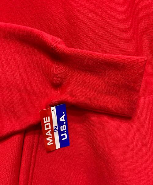 LQQK STUDIO（ルックスタジオ）LQQK STUDIO (ルックスタジオ) 裏起毛パーカー レッド サイズ:Ｓの古着・服飾アイテム