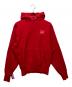 LQQK STUDIO（ルックスタジオ）の古着「裏起毛パーカー」｜レッド