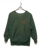 Championチャンピオン）の古着「90’S リバースウィーブスウェット」｜グリーン