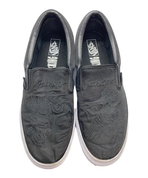 VANS（バンズ）VANS (バンズ) ROLLICKING (ローリッキング ウエアハウス) 龍虎ローカットスニーカー ブラック サイズ:27.5の古着・服飾アイテム