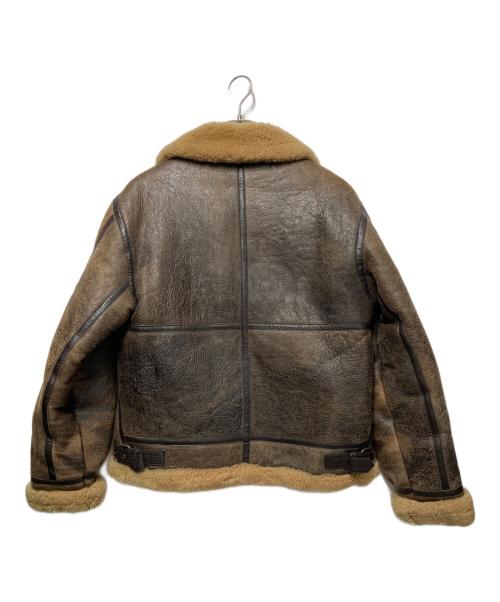 FEDELESS MILITARY（フェドレスミリタリー）FEDELESS MILITARY (フェドレスミリタリー) B-3ムートンジャケット ブラウン サイズ:Mの古着・服飾アイテム