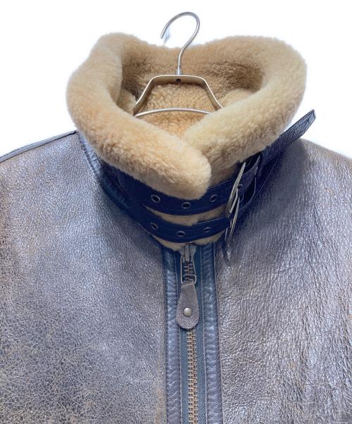 FEDELESS MILITARY（フェドレスミリタリー）FEDELESS MILITARY (フェドレスミリタリー) B-3ムートンジャケット ブラウン サイズ:Mの古着・服飾アイテム