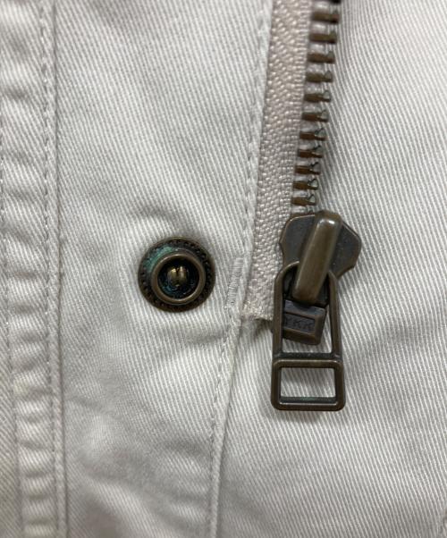 WOOLRICH（ウールリッチ）WOOLRICH (ウールリッチ) マルチポケットハンティングジャケット ホワイト サイズ:Lの古着・服飾アイテム