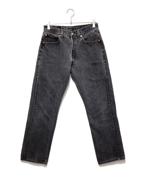 LEVI'S（リーバイス）LEVI'S (リーバイス) 501先染めデニムパンツ ブラック サイズ:W32の古着・服飾アイテム