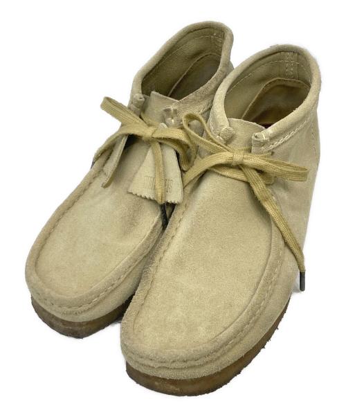 CLARKS（クラークス）CLARKS (クラークス) ショートブーツ オリーブ サイズ:26.5の古着・服飾アイテム