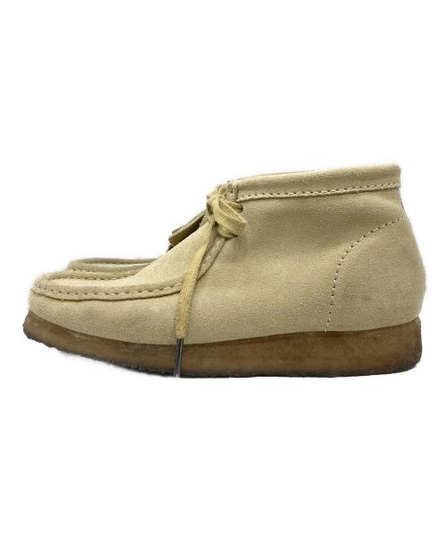 CLARKS（クラークス）CLARKS (クラークス) ショートブーツ オリーブ サイズ:26.5の古着・服飾アイテム