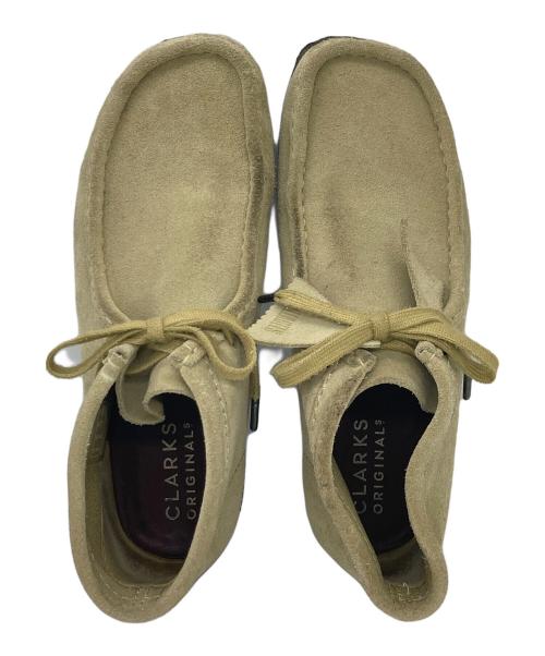 CLARKS（クラークス）CLARKS (クラークス) ショートブーツ オリーブ サイズ:26.5の古着・服飾アイテム