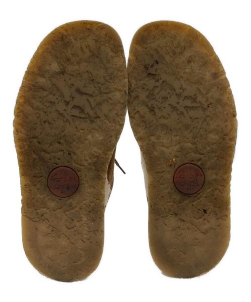 ZARA（ザラ）ZARA (ザラ) CLARKS (クラークス) ZAPATO WALLABE ブラウン サイズ:27㎝の古着・服飾アイテム