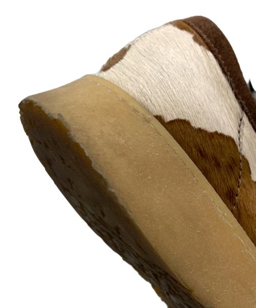 ZARA（ザラ）ZARA (ザラ) CLARKS (クラークス) ZAPATO WALLABE ブラウン サイズ:27㎝の古着・服飾アイテム