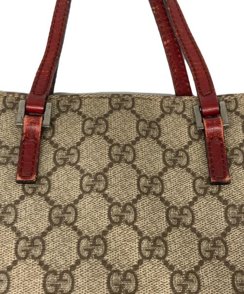 GUCCI（グッチ）GUCCI (グッチ) GGキャンパストートバッグ ベージュの古着・服飾アイテム