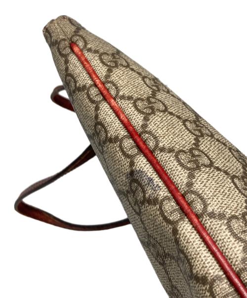 GUCCI（グッチ）GUCCI (グッチ) GGキャンパストートバッグ ベージュの古着・服飾アイテム