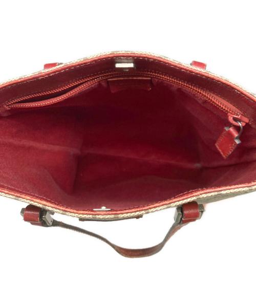 GUCCI（グッチ）GUCCI (グッチ) GGキャンパストートバッグ ベージュの古着・服飾アイテム