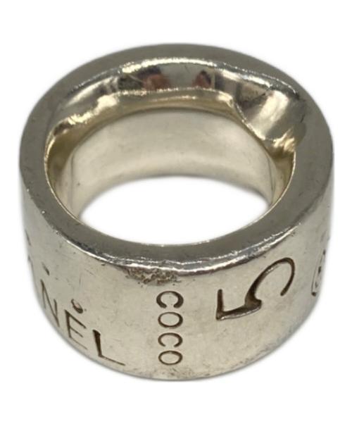 CHANEL（シャネル）CHANEL (シャネル) ロゴカンボンリング シルバー サイズ:なしの古着・服飾アイテム