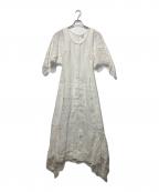 LOEWEロエベ）の古着「ケープスリーブドレス」｜ホワイト