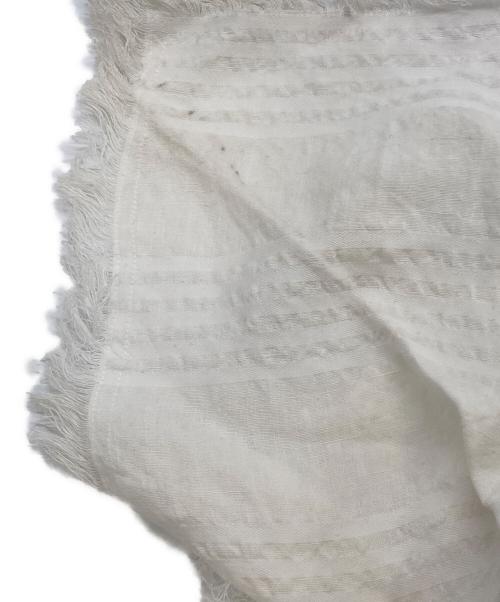 LOEWE（ロエベ）LOEWE (ロエベ) ケープスリーブドレス ホワイト サイズ:32の古着・服飾アイテム