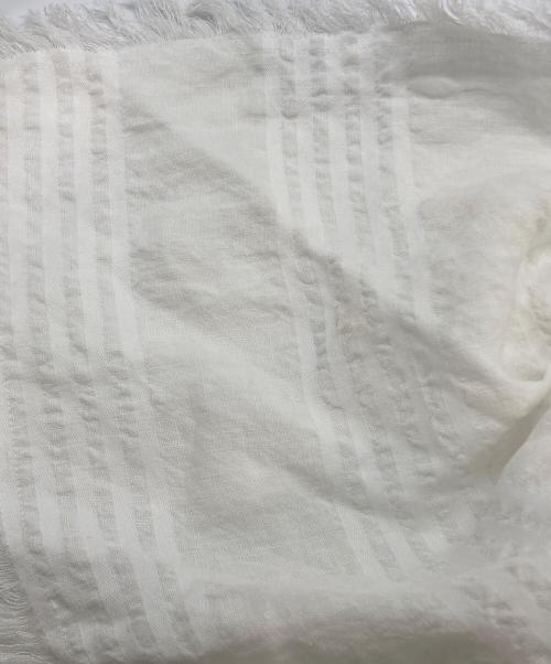 LOEWE（ロエベ）LOEWE (ロエベ) ケープスリーブドレス ホワイト サイズ:32の古着・服飾アイテム