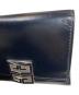 中古・古着 GIVENCHY (ジバンシィ) 3つ折り財布 ブラック：8000円