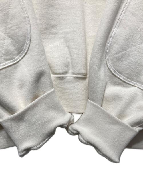 meanswhile（ミーンズワイル）meanswhile (ミーンズワイル) Pad Hoodie ホワイト サイズ:Mの古着・服飾アイテム