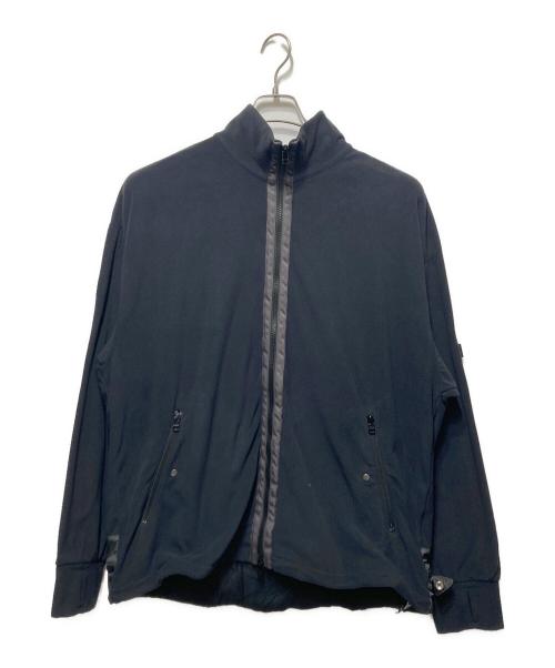 meanswhile（ミーンズワイル）meanswhile (ミーンズワイル) PolartecR Fleece Overwrap JKT グレー サイズ:Ｌの古着・服飾アイテム