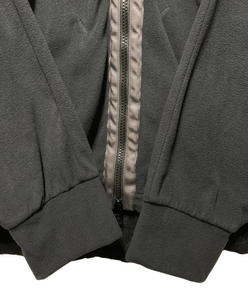 meanswhile（ミーンズワイル）meanswhile (ミーンズワイル) PolartecR Fleece Overwrap JKT グレー サイズ:Ｌの古着・服飾アイテム