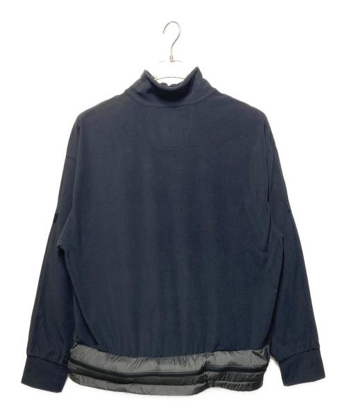 meanswhile（ミーンズワイル）meanswhile (ミーンズワイル) PolartecR Fleece Overwrap JKT グレー サイズ:Ｌの古着・服飾アイテム