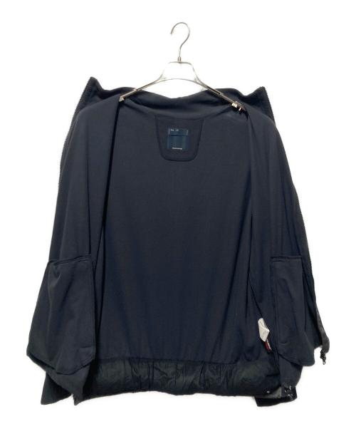 meanswhile（ミーンズワイル）meanswhile (ミーンズワイル) PolartecR Fleece Overwrap JKT グレー サイズ:Ｌの古着・服飾アイテム