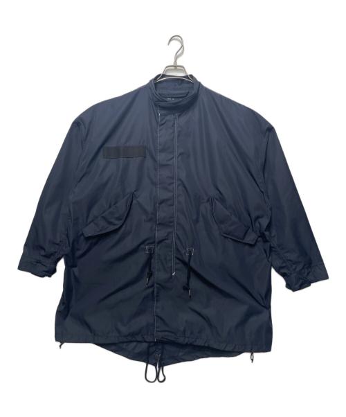 meanswhile（ミーンズワイル）meanswhile (ミーンズワイル) Memory Gabardine Field Parka ネイビー サイズ:2の古着・服飾アイテム