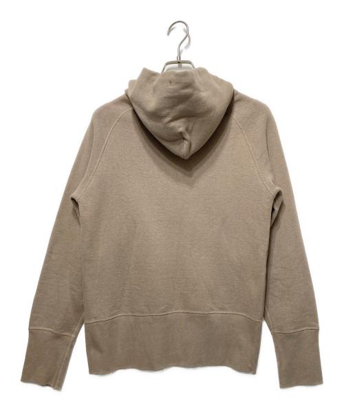 DRESSTERIOR（ドレステリア）DRESSTERIOR (ドレステリア) 吊裏毛 ジップアップパーカー ベージュ サイズ:4の古着・服飾アイテム