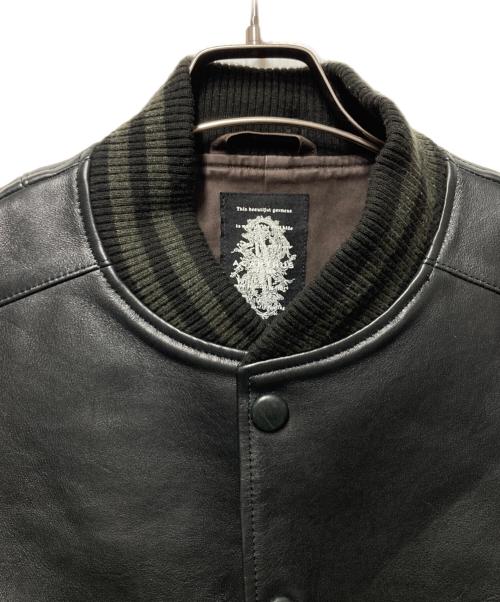 acanthus（アカンサス）acanthus (アカンサス) スタジャン ブラック サイズ:Mの古着・服飾アイテム