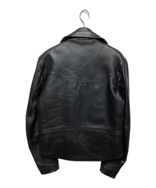 Lewis Leathers（ルイスレザース）Lewis Leathers (ルイスレザース) ライトニングレザーダブルライダースジャケット ブラック サイズ:36の古着・服飾アイテム