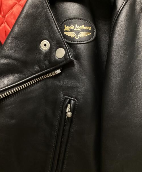 Lewis Leathers（ルイスレザース）Lewis Leathers (ルイスレザース) ライトニングレザーダブルライダースジャケット ブラック サイズ:36の古着・服飾アイテム