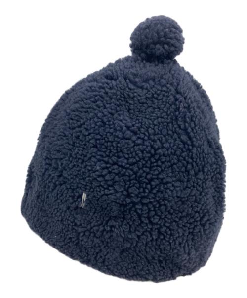Muhlbauer（ミュールバウアー）Muhlbauer (ミュールバウアー) WOOL BOA BEANIE ネイビー サイズ:freeの古着・服飾アイテム