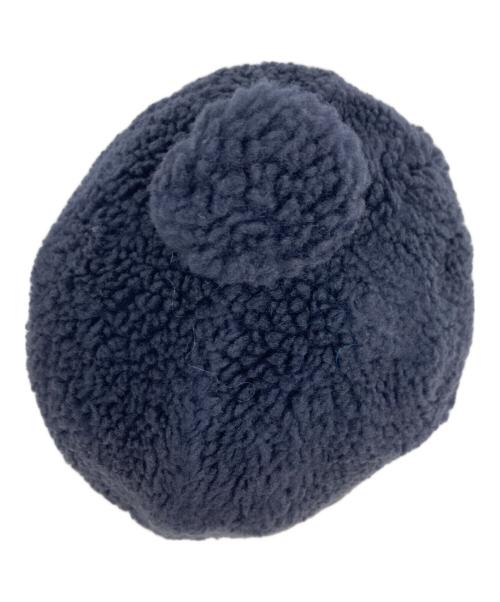 Muhlbauer（ミュールバウアー）Muhlbauer (ミュールバウアー) WOOL BOA BEANIE ネイビー サイズ:freeの古着・服飾アイテム