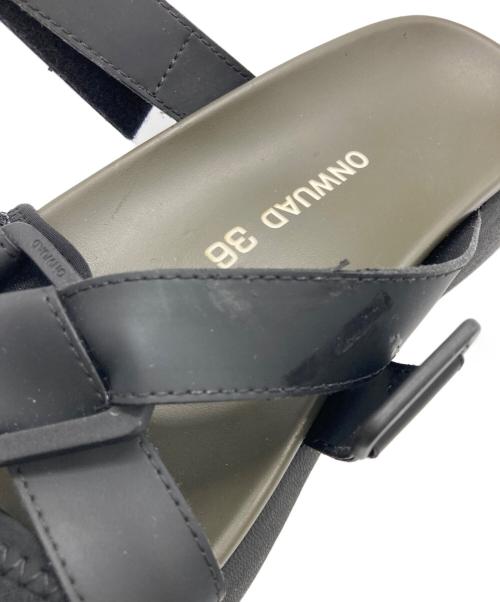 ONWUAD（オンウァッド）ONWUAD (オンウァッド) COCO V WATERPROOF SANDAL オリーブ サイズ:36の古着・服飾アイテム