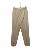 BALLSEYボールジィ）の古着「ライトダブルクロス テーパードパンツ」｜ベージュ