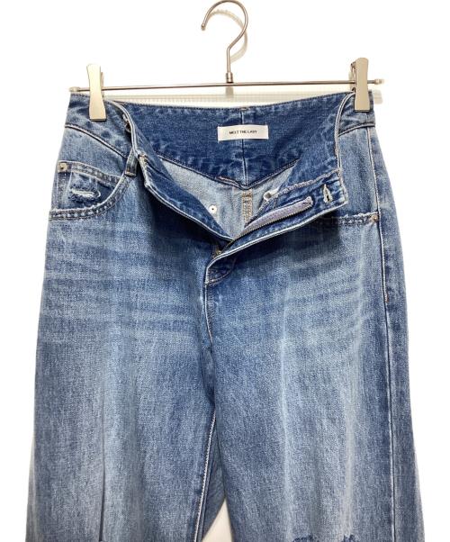 melt the lady（メルトザレディ）melt the lady (メルトザレディ) デニムパンツ インディゴ サイズ:Sの古着・服飾アイテム