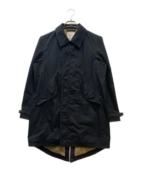 NEXUSVII（ネクサスセブン）NEXUSVII (ネクサスセブン) DELTA FISH-TAIL COAT ネイビー サイズ:44の古着・服飾アイテム