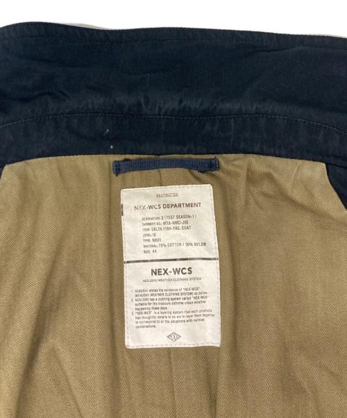 NEXUSVII（ネクサスセブン）NEXUSVII (ネクサスセブン) DELTA FISH-TAIL COAT ネイビー サイズ:44の古着・服飾アイテム