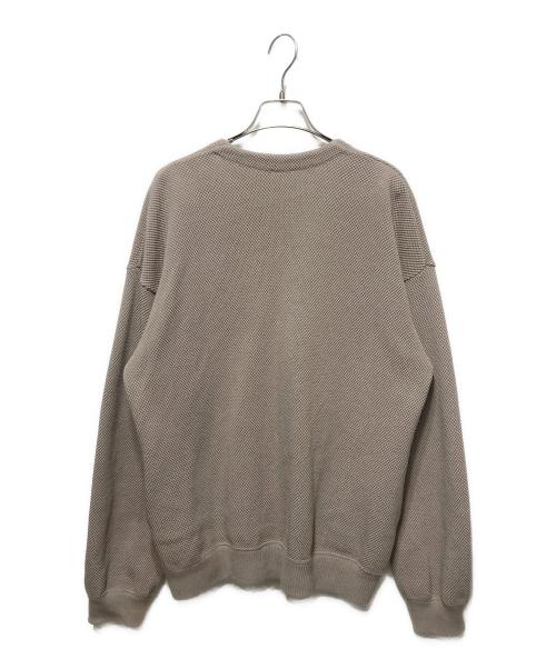 crepuscule（クレプスキュール）crepuscule (クレプスキュール) Moss Stitch V/N Cardigan ブラウン サイズ:1の古着・服飾アイテム