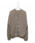 crepuscule（クレプスキュール）の古着「Moss Stitch V/N Cardigan」｜ブラウン