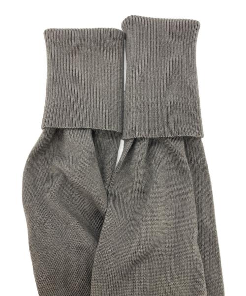 GROUND Y（グラウンドワイ）GROUND Y (グラウンドワイ) MERINO WOOL LONG CARDIGANS ライトグレー サイズ:3の古着・服飾アイテム