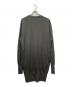 GROUND Y (グラウンドワイ) MERINO WOOL LONG CARDIGANS ライトグレー サイズ:3：17000円