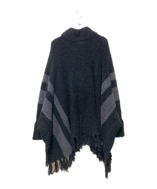 barefoot dreams（ベアフットドリームス）barefoot dreams (ベアフットドリームス) フリースポンチョ ブラック サイズ:freeの古着・服飾アイテム