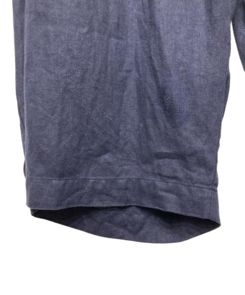 NUME（ヌメ）NUME (ヌメ) リネン製品染めギャザーパンツ ネイビー サイズ:2の古着・服飾アイテム