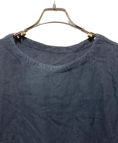 nest Robe（ネストローブ）nest Robe (ネストローブ) リネンワンピース ネイビー サイズ:不明の古着・服飾アイテム