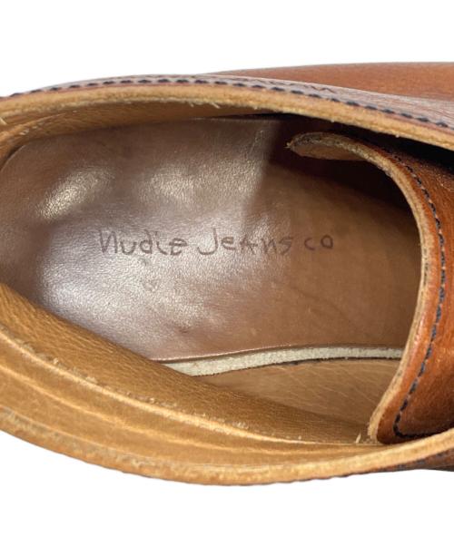 NUDIE JEANS（ヌーディー・ジーンズ）NUDIE JEANS (ヌーディー・ジーンズ) ミドルブーツ ブラウン サイズ:43の古着・服飾アイテム