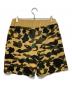 A BATHING APE (ア ベイシング エイプ) ABC CAMO SWEAT SHORTS ベージュ サイズ:M：8000円