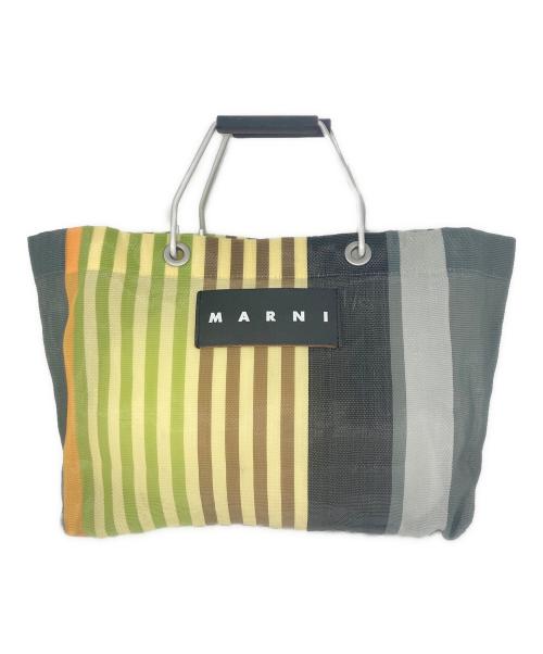 MARNI（マルニ）MARNI (マルニ) MARKET STRIPE BAG マルチカラーの古着・服飾アイテム