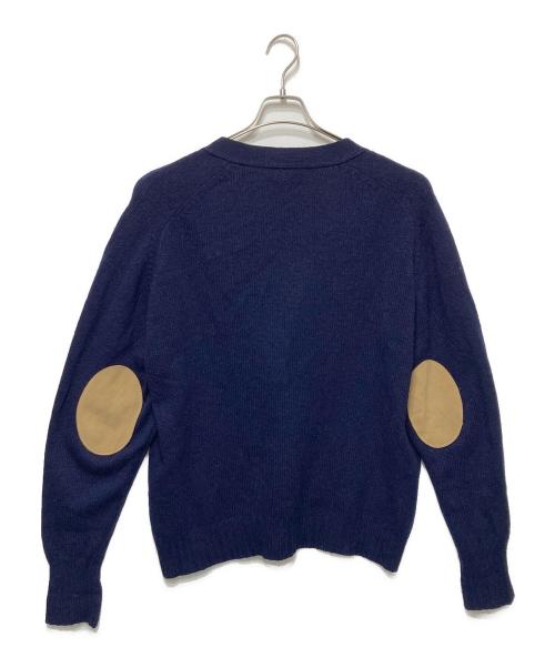 L.L.Bean（エルエルビーン）L.L.Bean (エルエルビーン) 80'S エルボーパッチ付カーディガン ネイビー サイズ:XLの古着・服飾アイテム