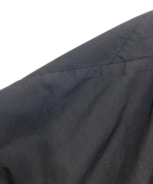 RICK OWENS（リックオウエンス）RICK OWENS (リックオウエンス) Sail ショートスリーブ レザーベルトジャケット ブラック サイズ:ONE SIZEの古着・服飾アイテム